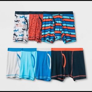 7 Pk Boys Youth XL 16 Boxer Briefs